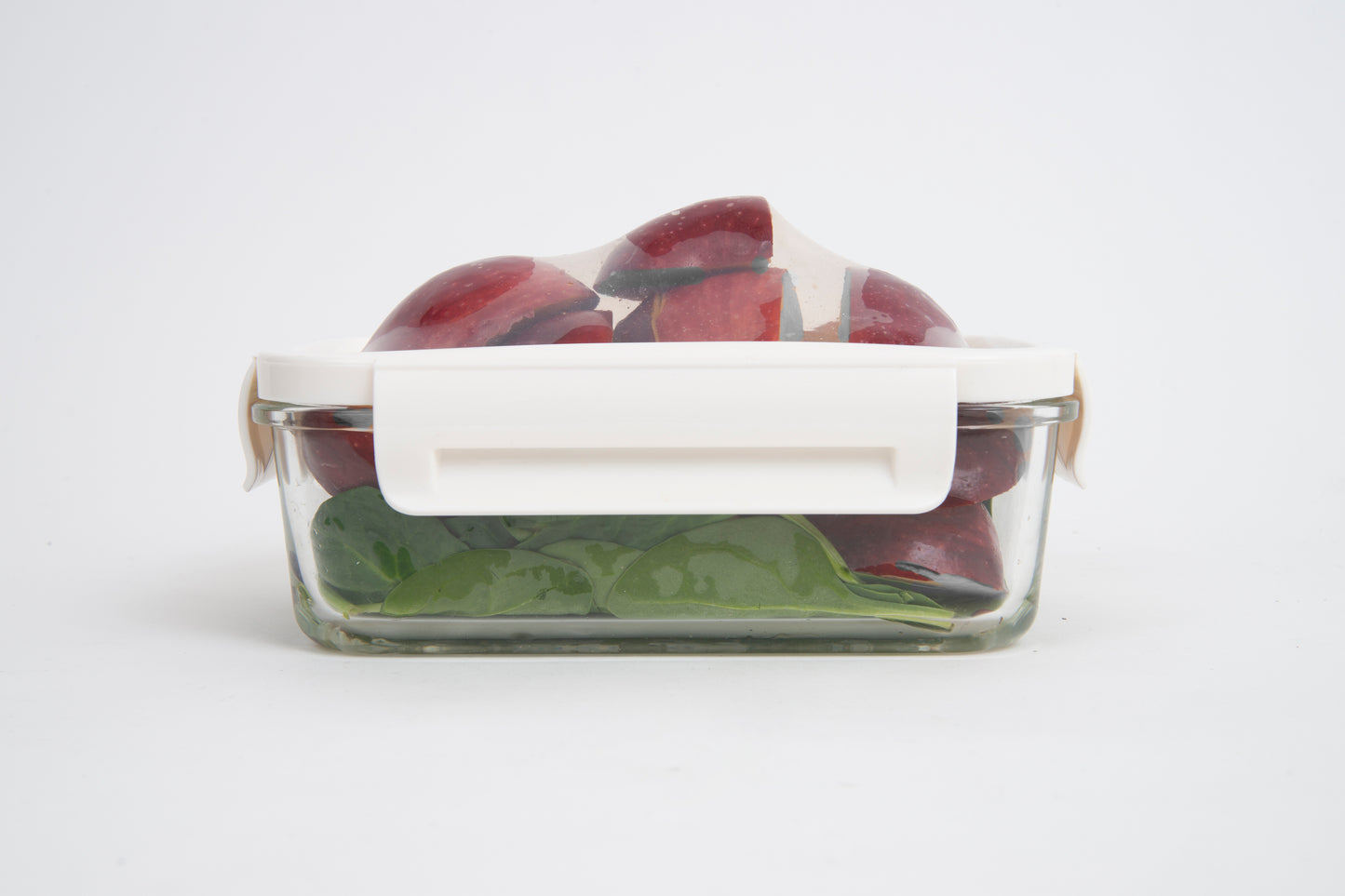 Borosilicate Glass Container with Flexible Silicone Lid