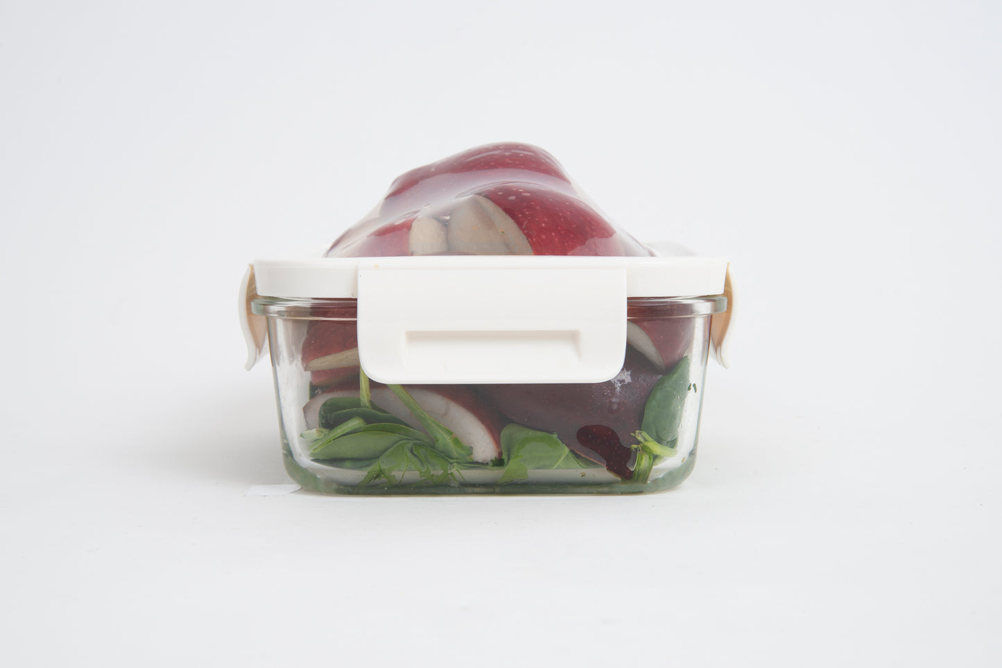 Borosilicate Glass Container with Flexible Silicone Lid