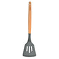 Silicone Utensils with Beech Wood Handles - Gray