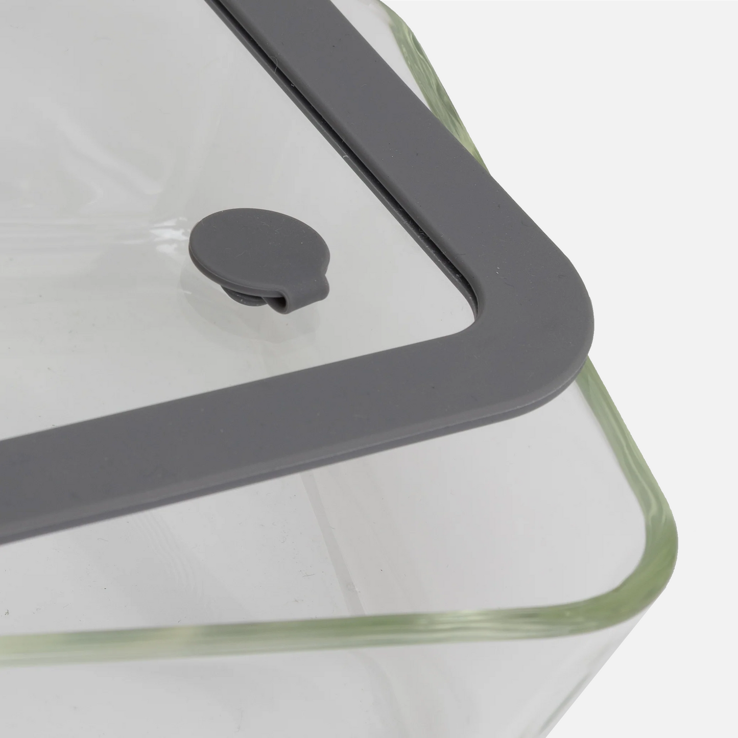 Borosilicate Glass Container with Glass Lid - Bake & Store