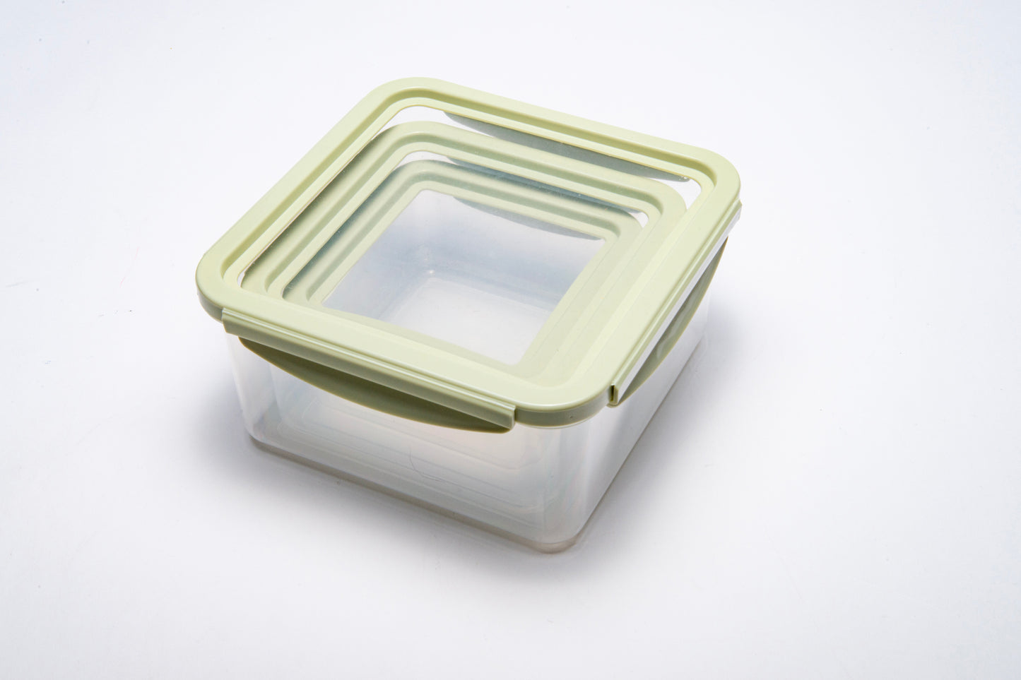 Plastic Food Storage with Flexible Lid