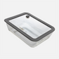 Borosilicate Glass Container with Glass Lid - Bake & Store