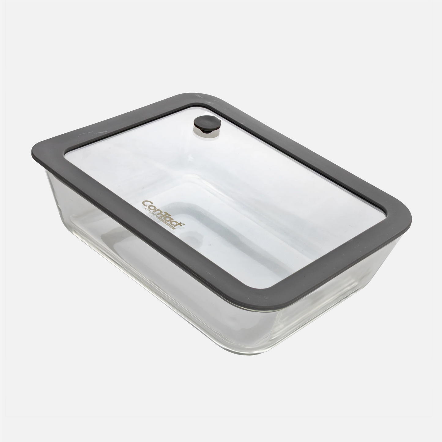 Borosilicate Glass Container with Glass Lid - Bake & Store