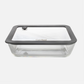 Borosilicate Glass Container with Glass Lid - Bake & Store