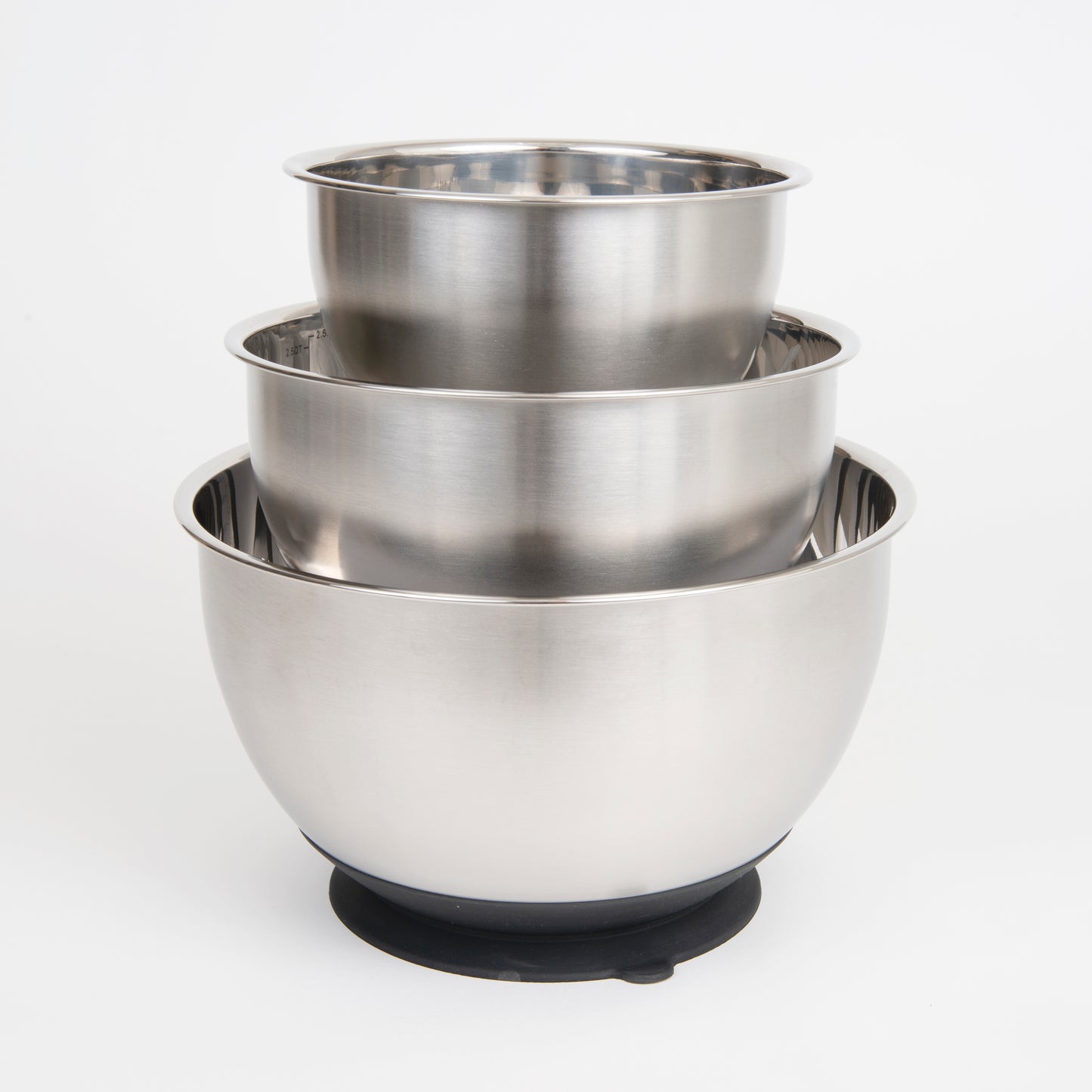 Stainless Steel Mixing Bowl with Silicone Suction Cup